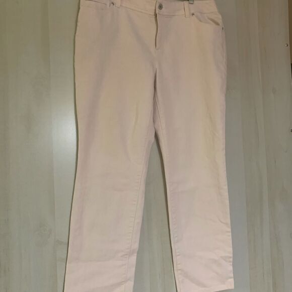 Chico’s pink denim jeans,‎ Chico size 2 , size 12 - Picture 3 of 12